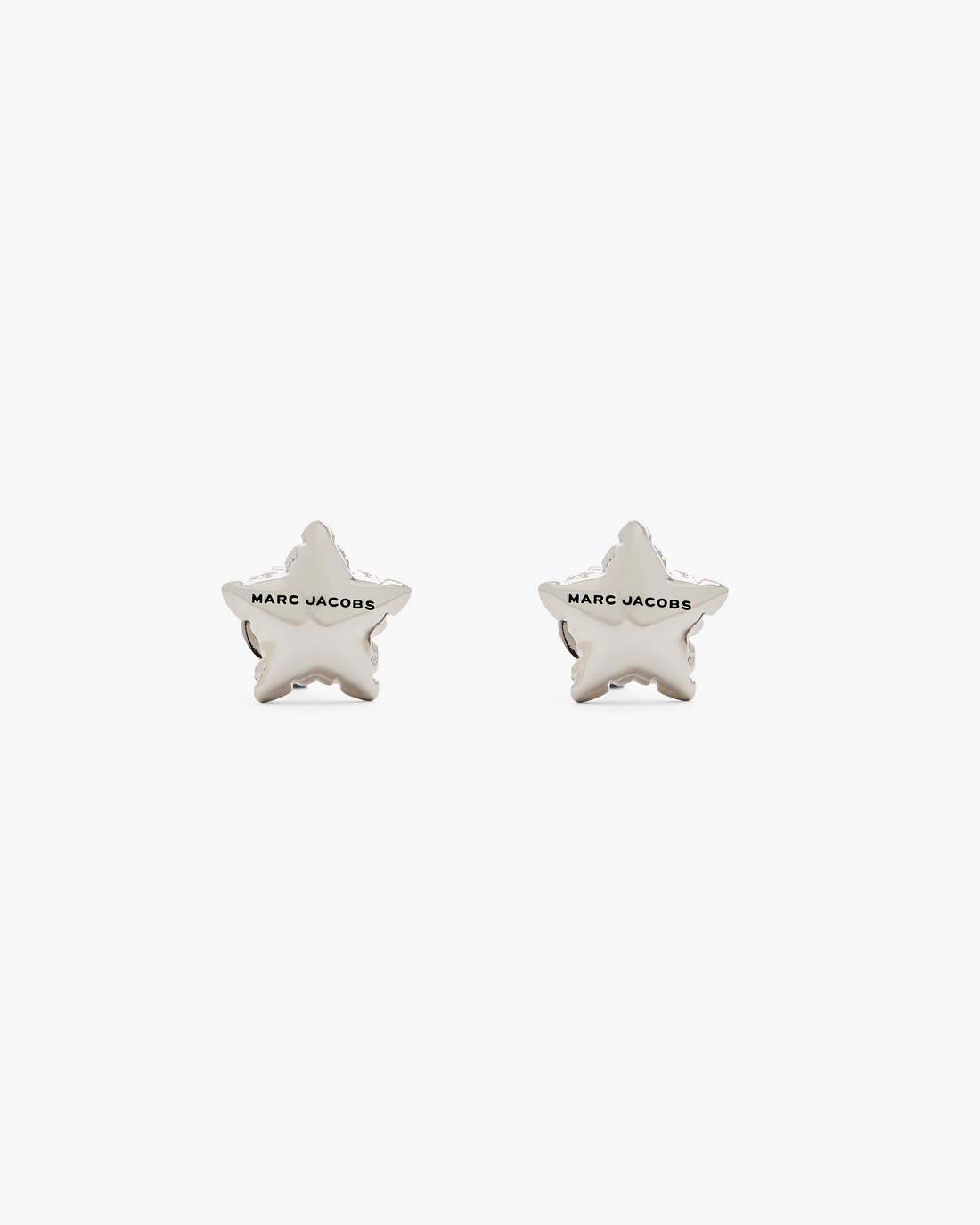 The Star Balloon Stud Earrings Light Antique Silver