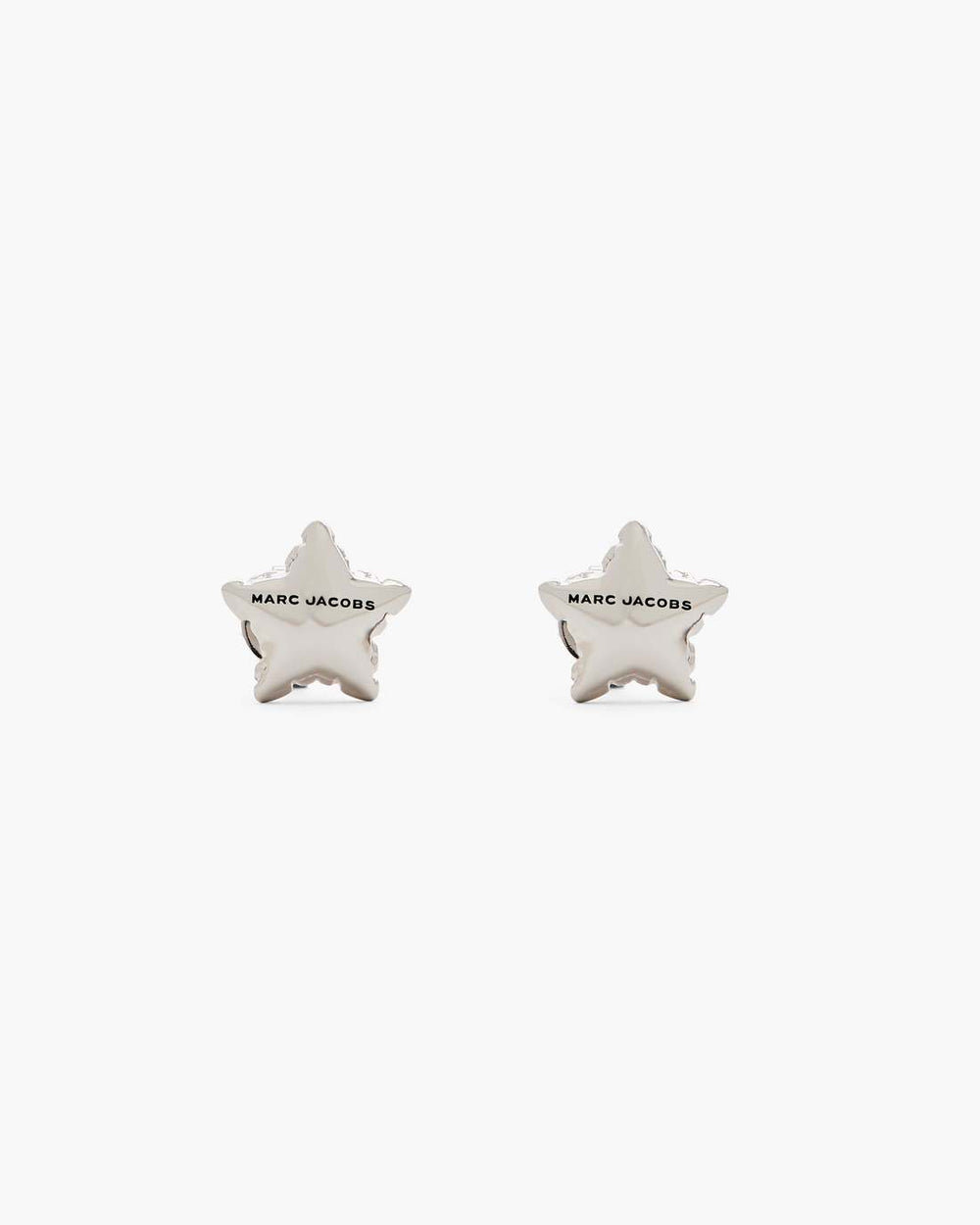 The Star Balloon Stud Earrings Light Antique Silver