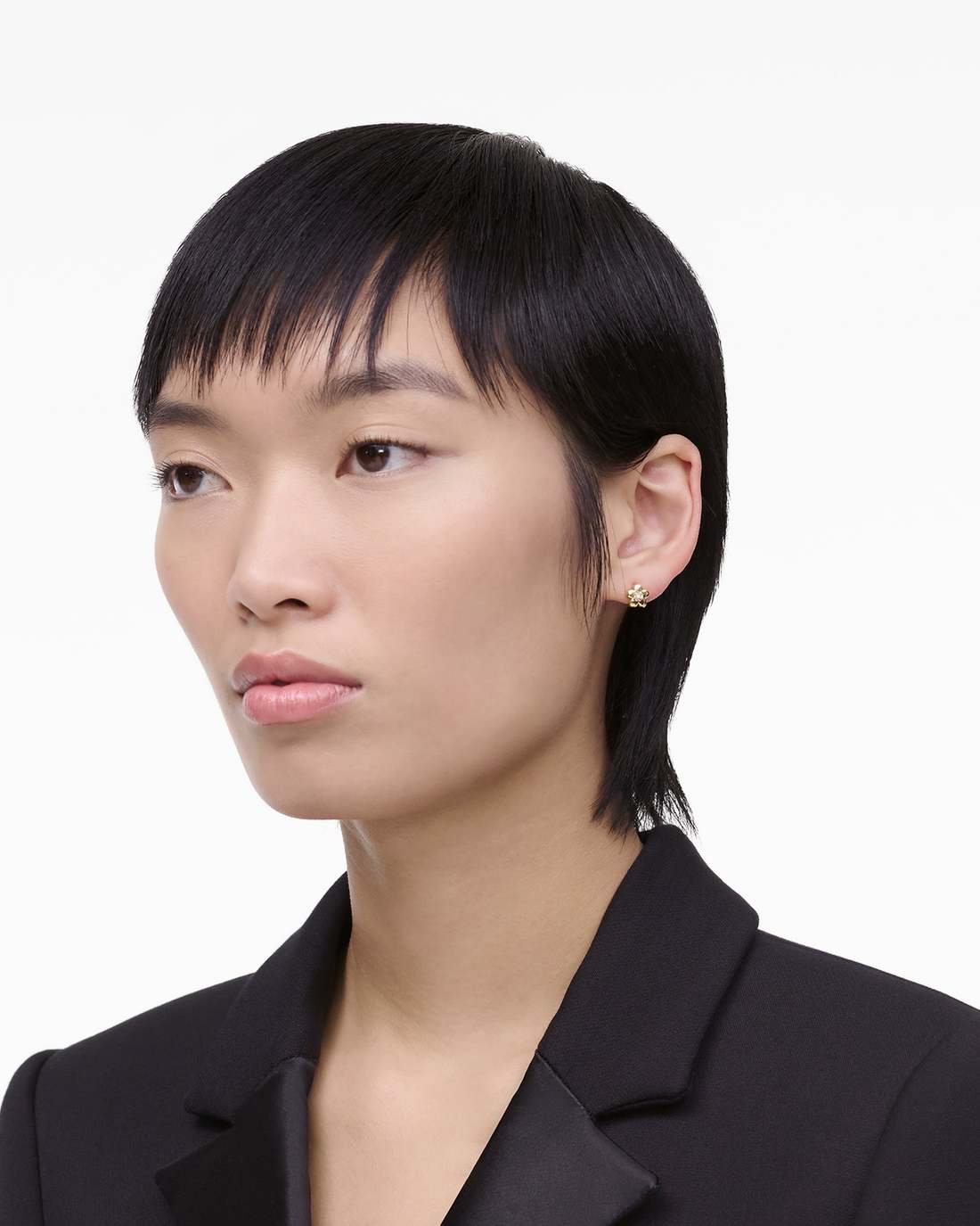 The Daisy Earrings Gold/Crystal