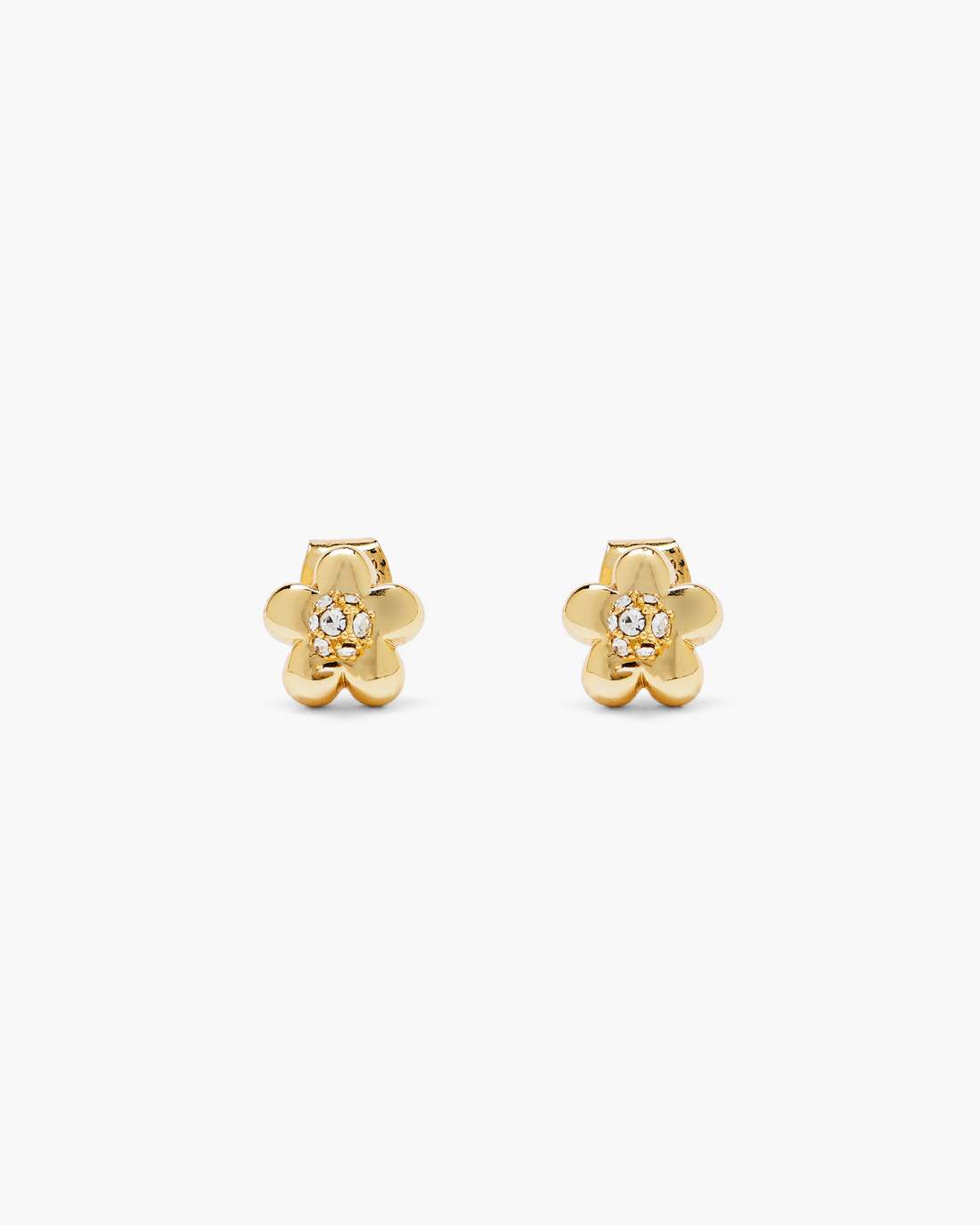 The Daisy Earrings Gold/Crystal