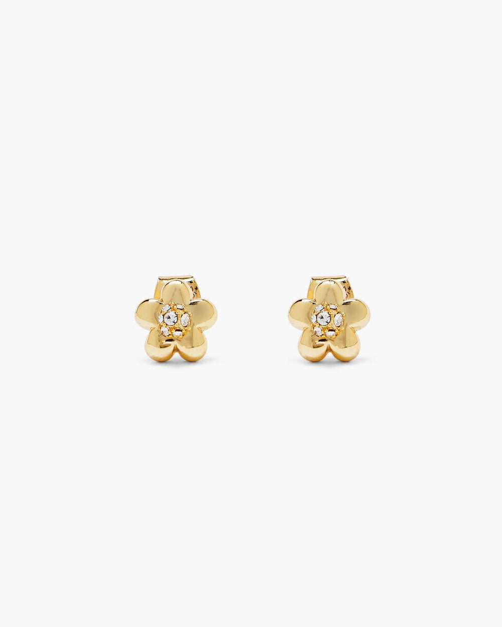 The Daisy Earrings Gold/Crystal