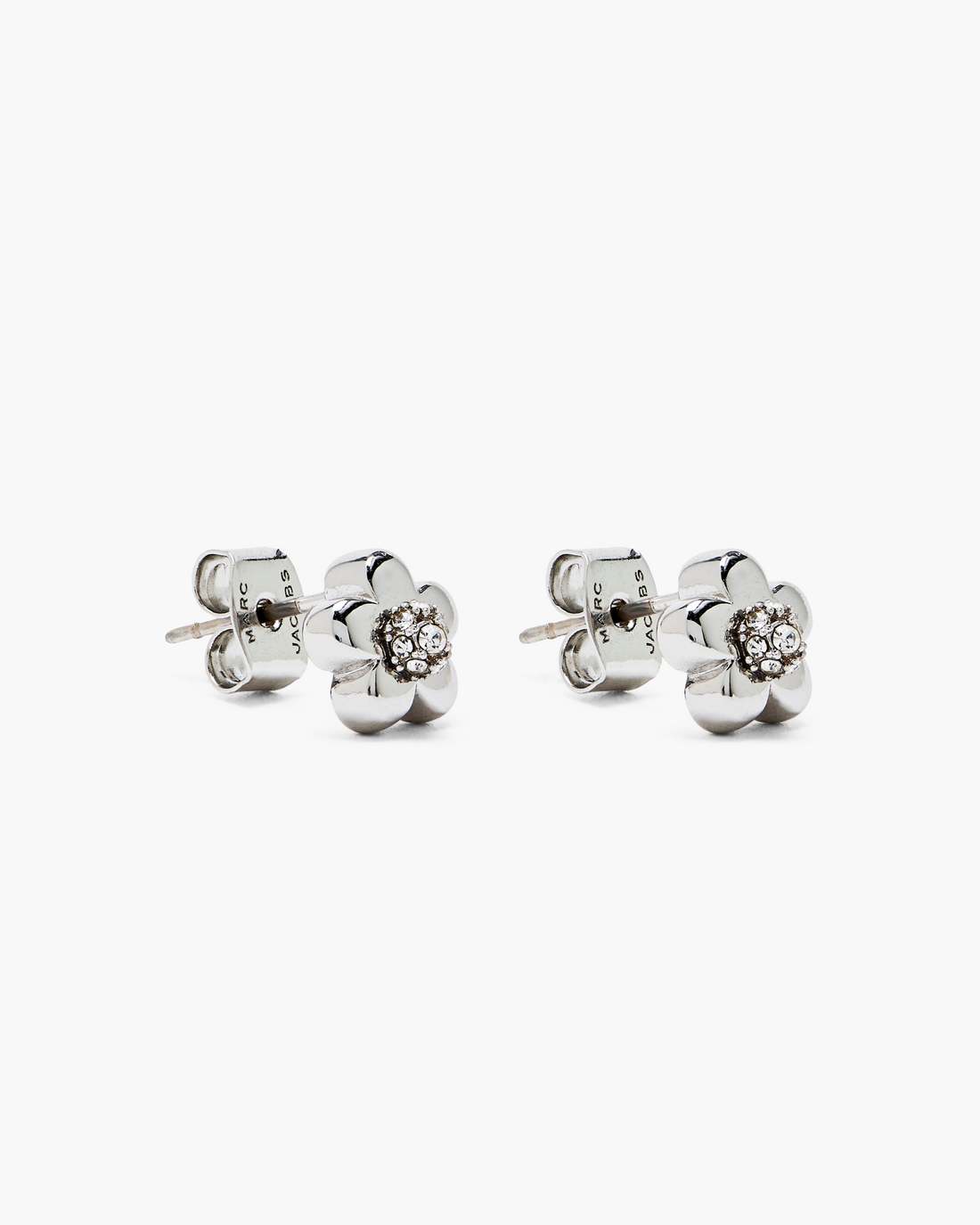 The Daisy Earrings Silver/Crystal