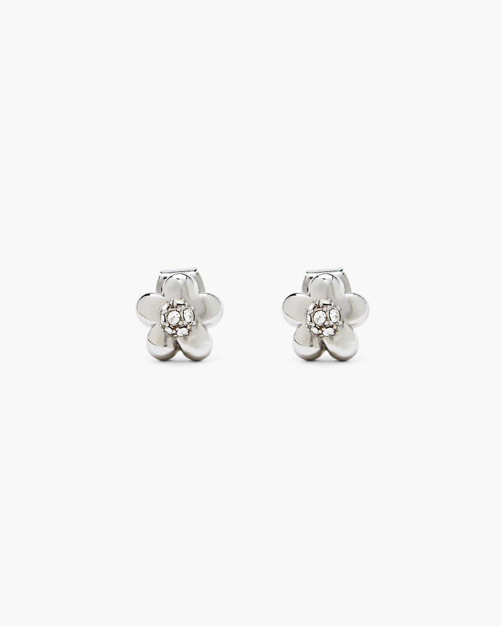The Daisy Earrings Silver/Crystal