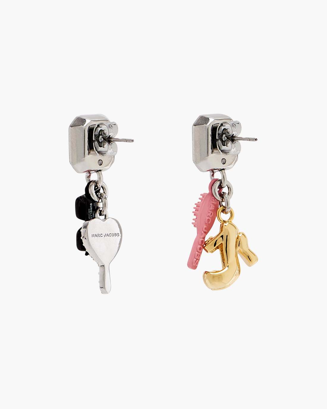 The Dollhouse Charm Earrings Silver/Multi