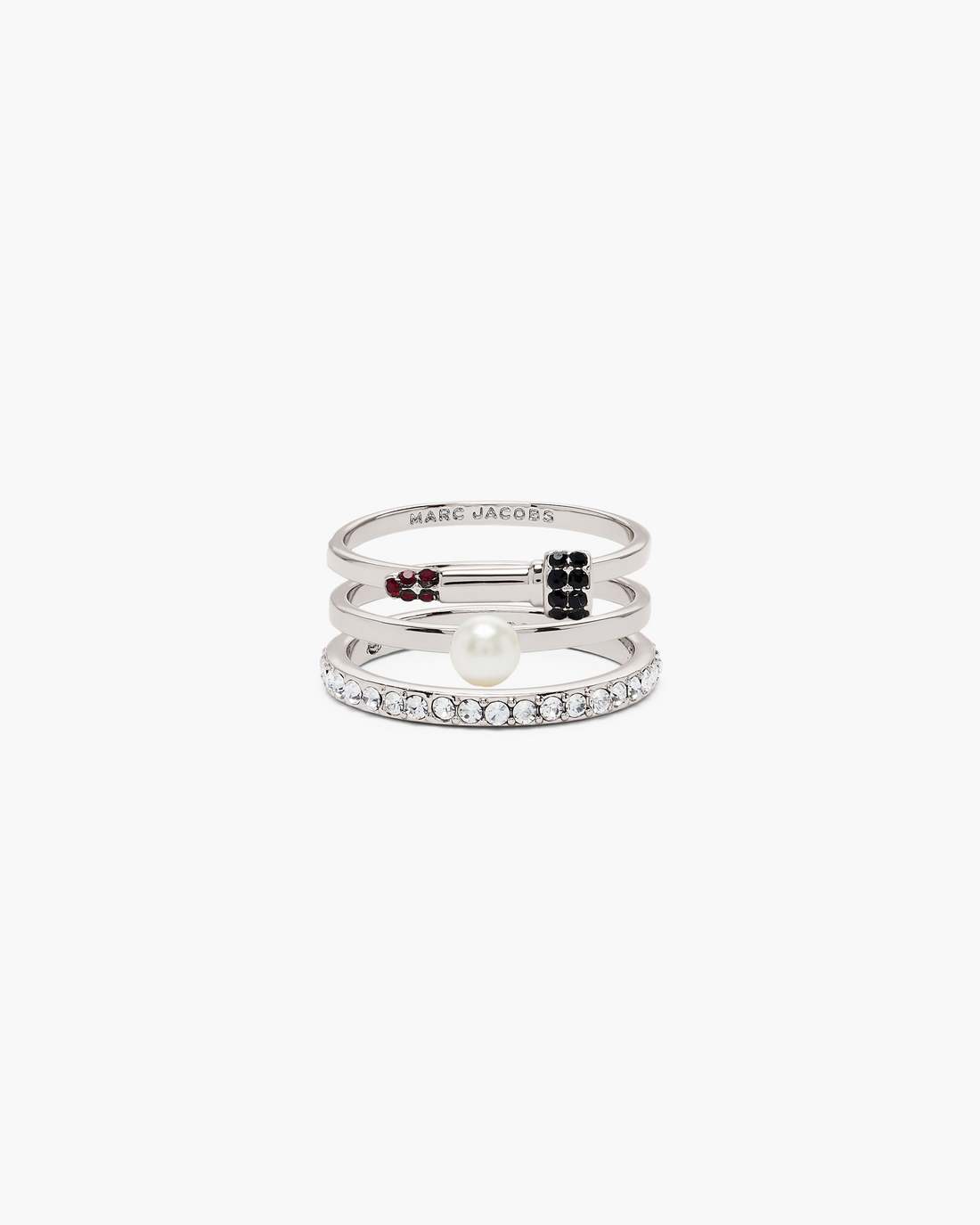 The Rouge Ring Set Silver/Multi