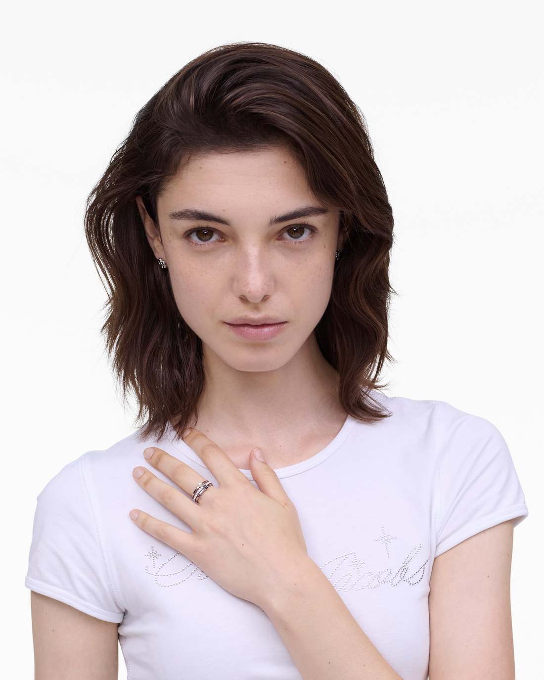 The Rouge Ring Set Silver/Multi