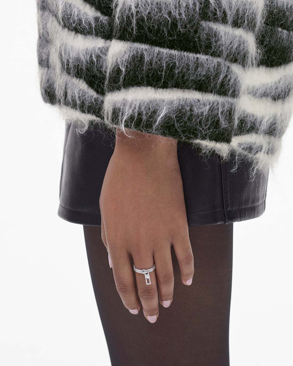 J Marc Zipper Ring Silver