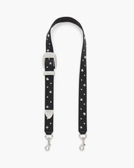 The Mini Icon Stud Leather Strap Black Multi