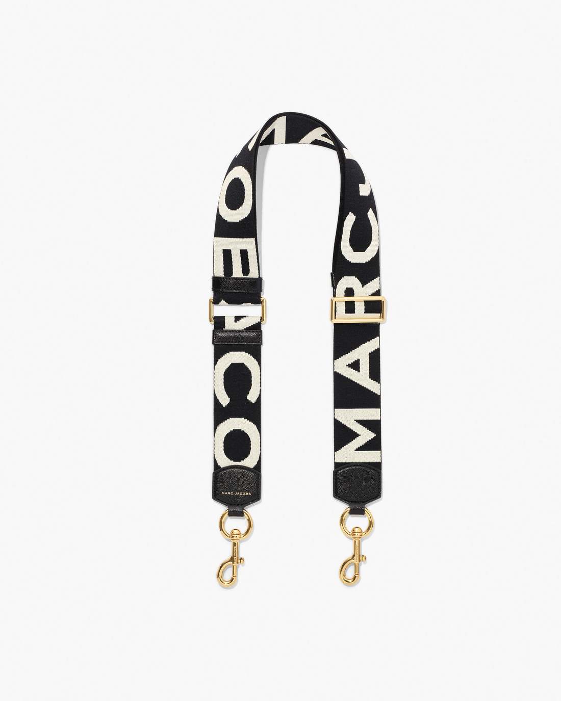 The Logo Webbing Strap Black/White