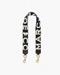 The Logo Webbing Strap Black/White