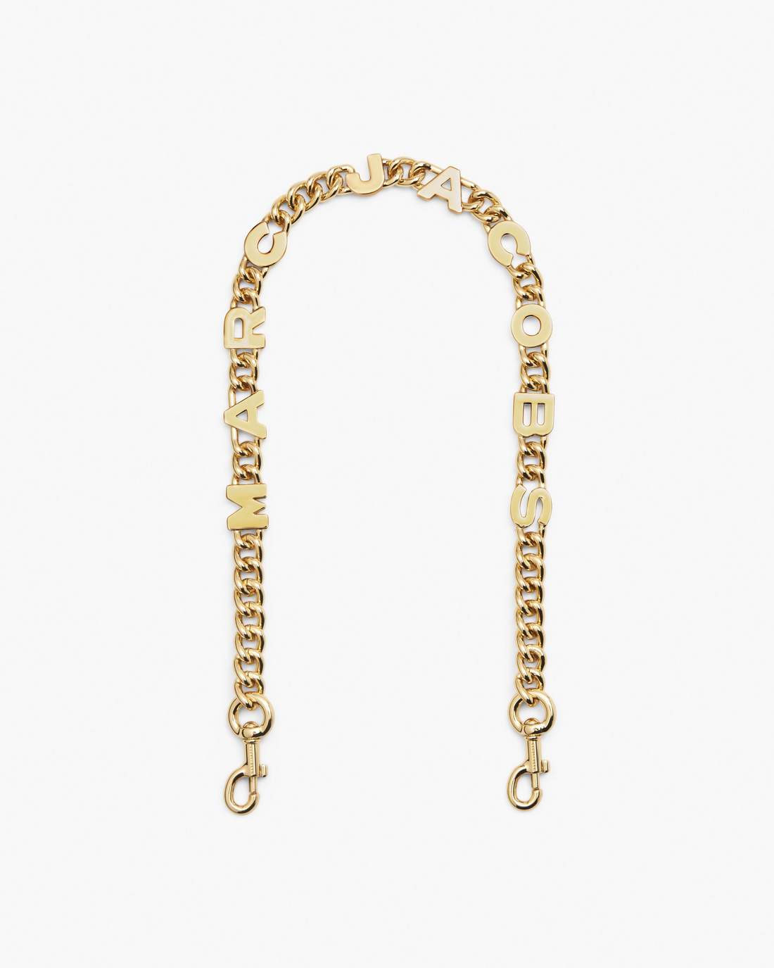The Logo Chain Shoulder Strap Gold
