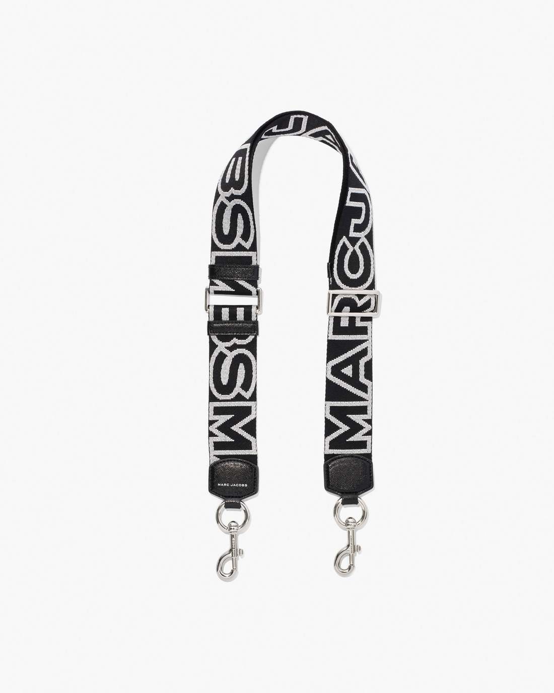 The Outline Logo Webbing Strap Black/Silver