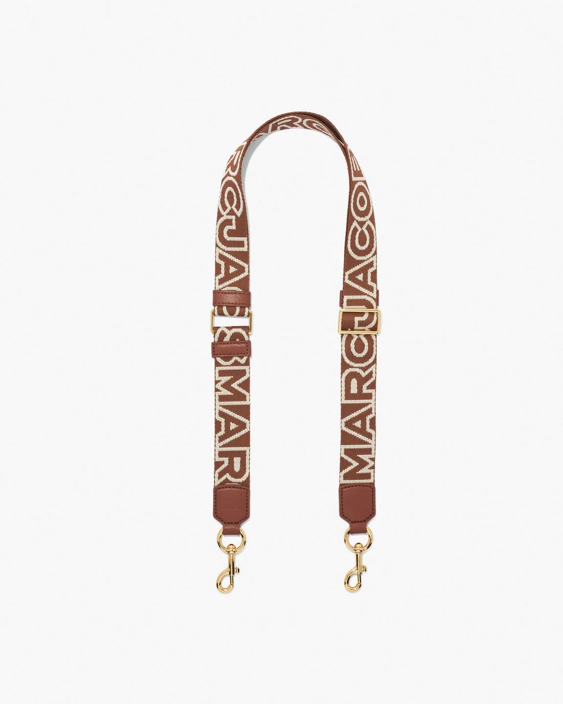 The Thin Outline Logo Webbing Strap Argan Oil Multi