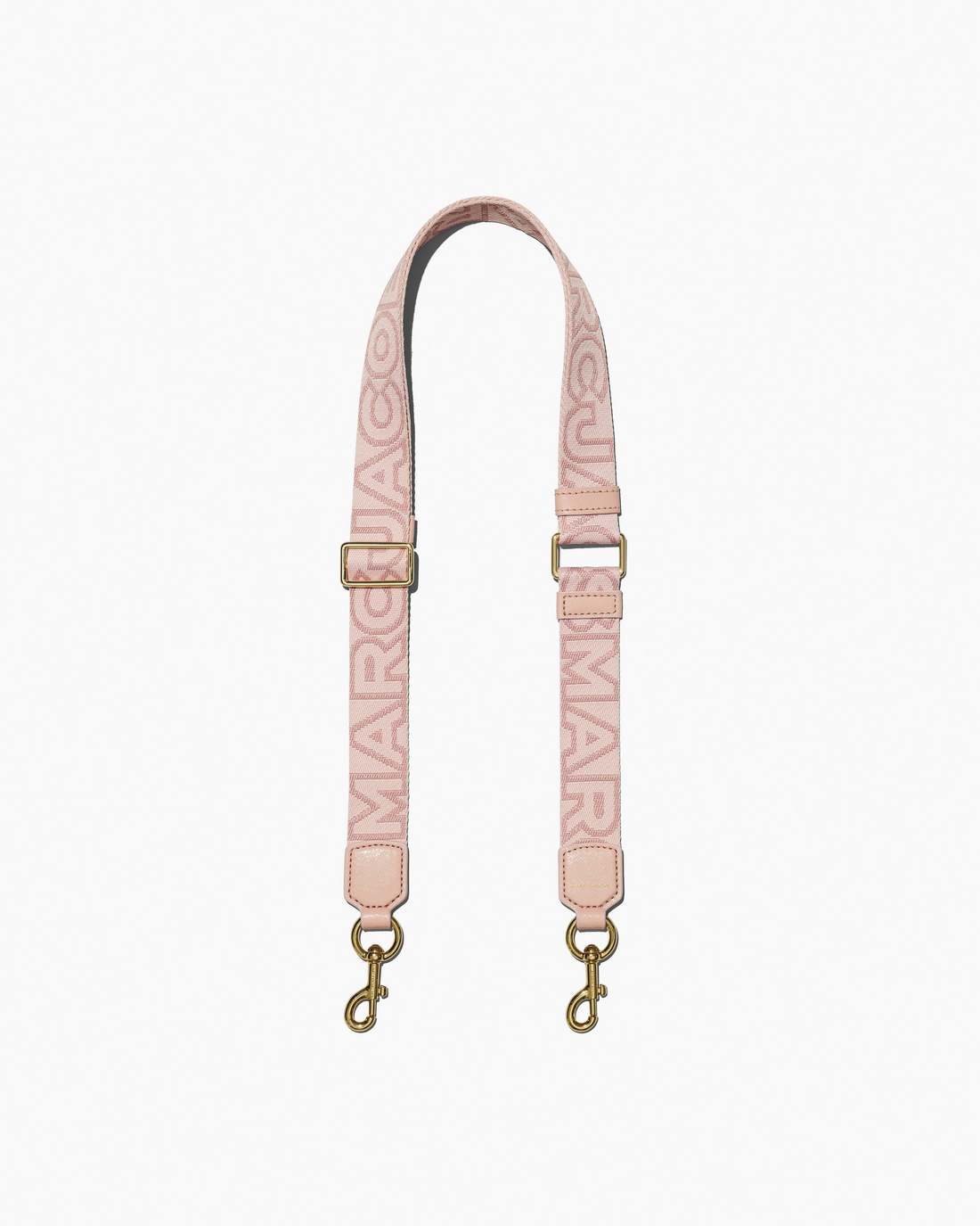 The Thin Outline Logo Webbing Strap Rose Multi