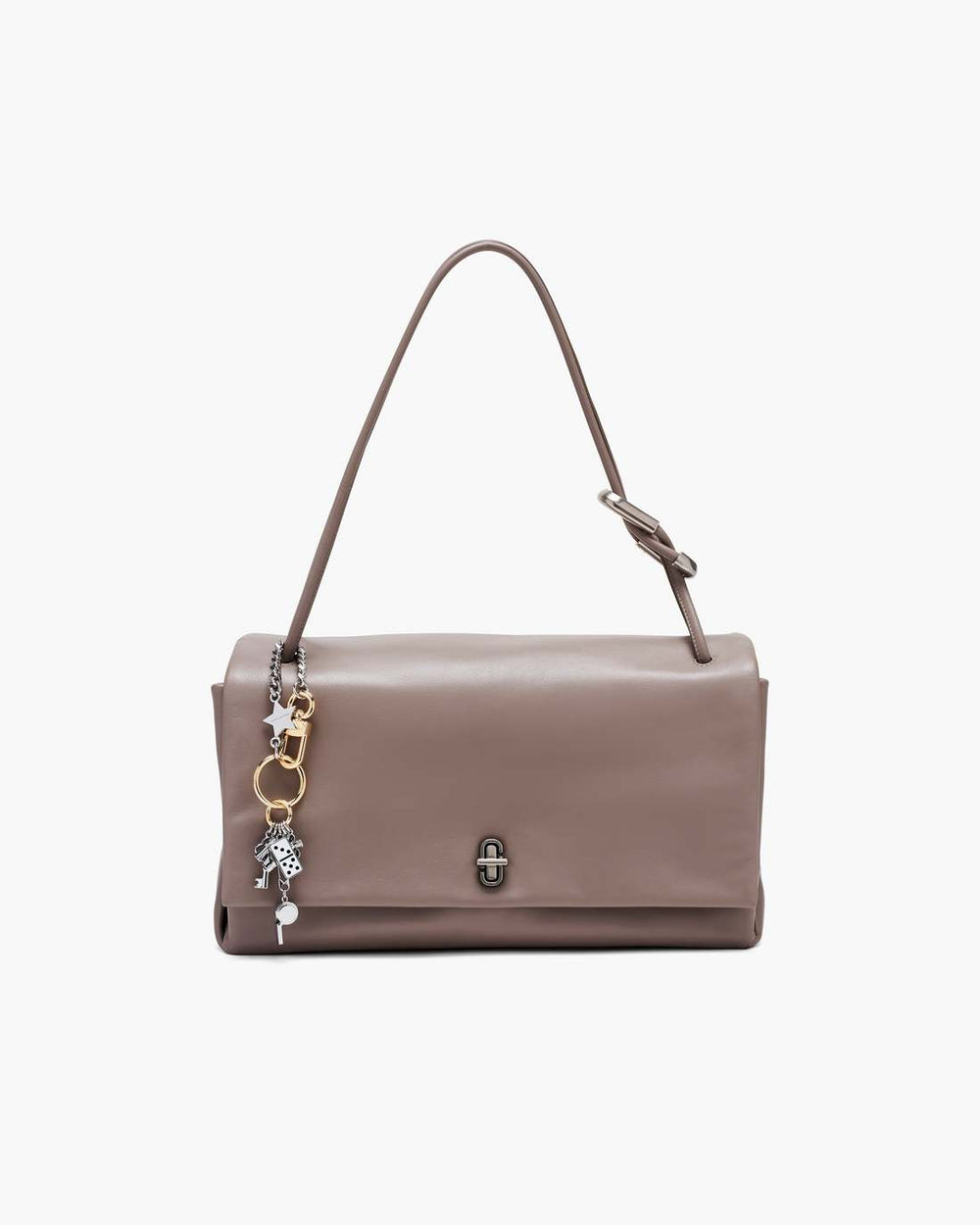 The Domino Effect Bag Charm Nickel