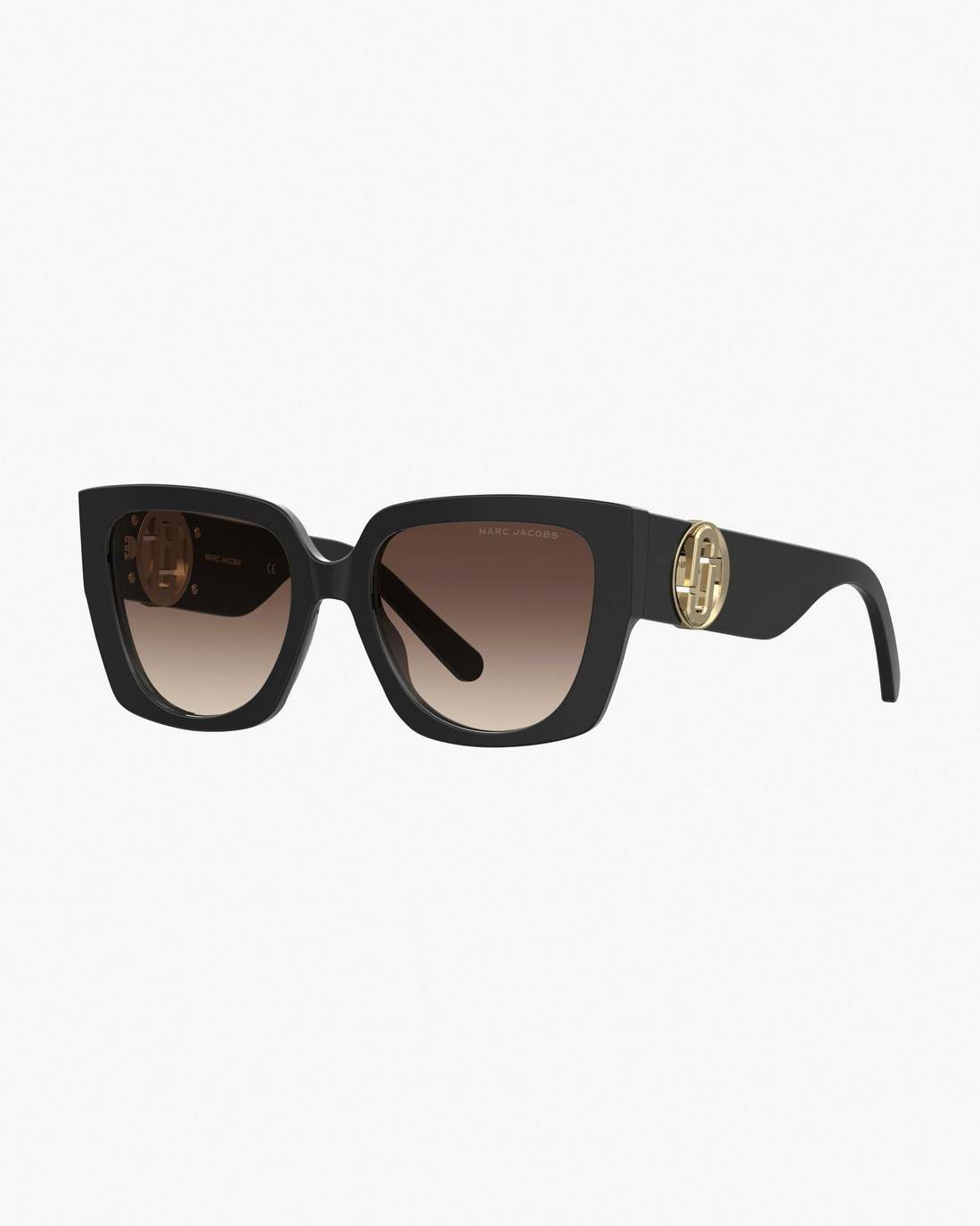The J Marc Square Cutout Sunglasses Black