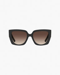 The J Marc Square Cutout Sunglasses Black