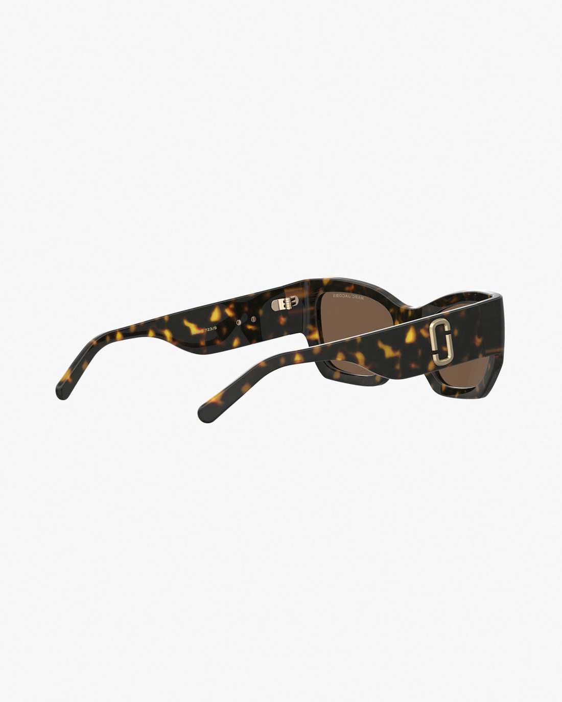 The J Marc Square Cat Eye Sunglasses Havana