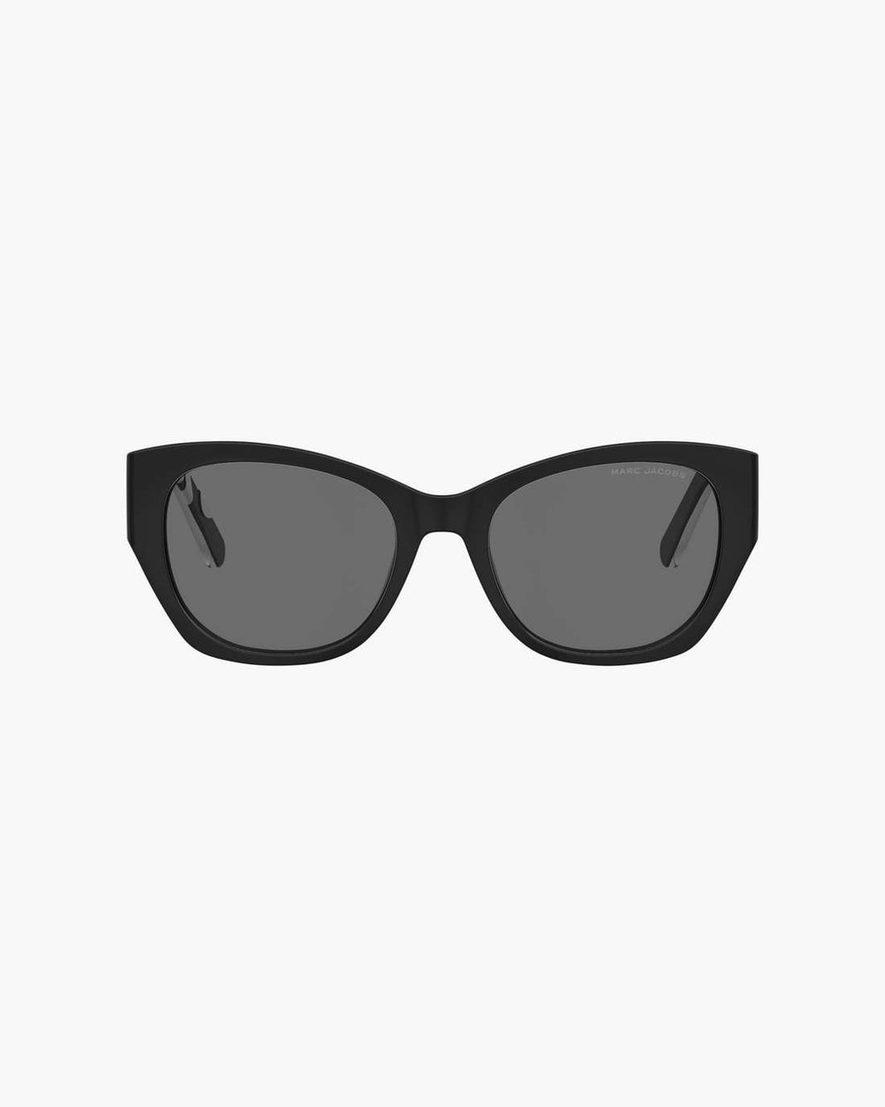 The Bold Logo Square Cat Eye Sunglasses Black/White