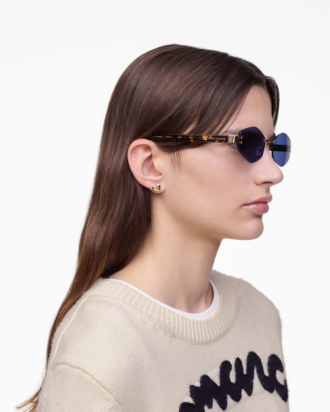 The Chain Sunglasses Gold