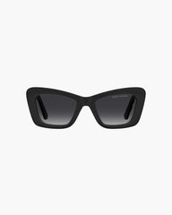 The Bold Logo Cat Eye Sunglasses Black/White