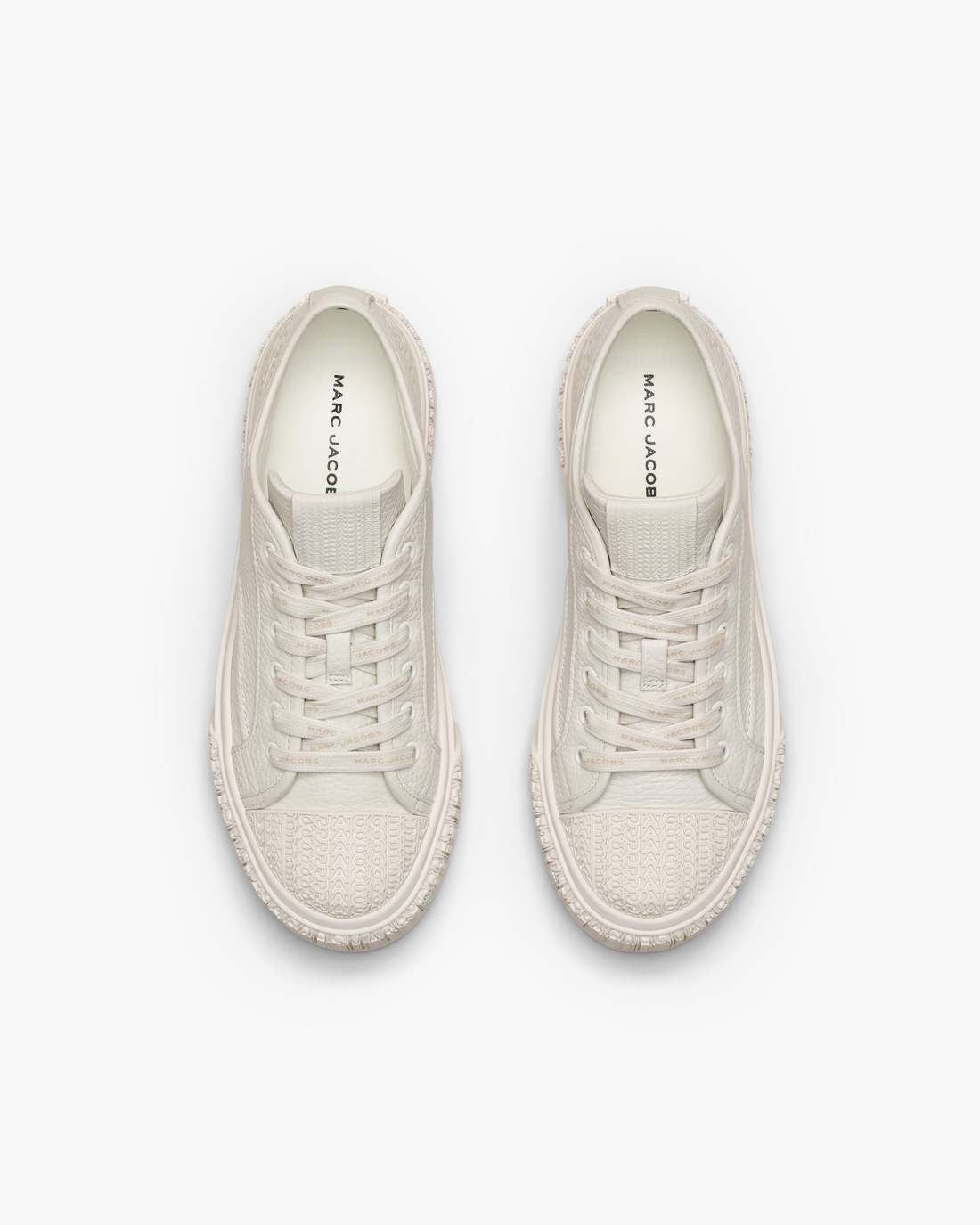 The Leather Sneaker Cotton White