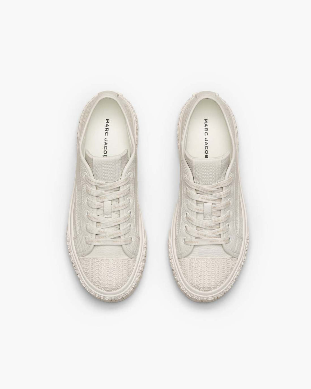 The Leather Sneaker Cotton White