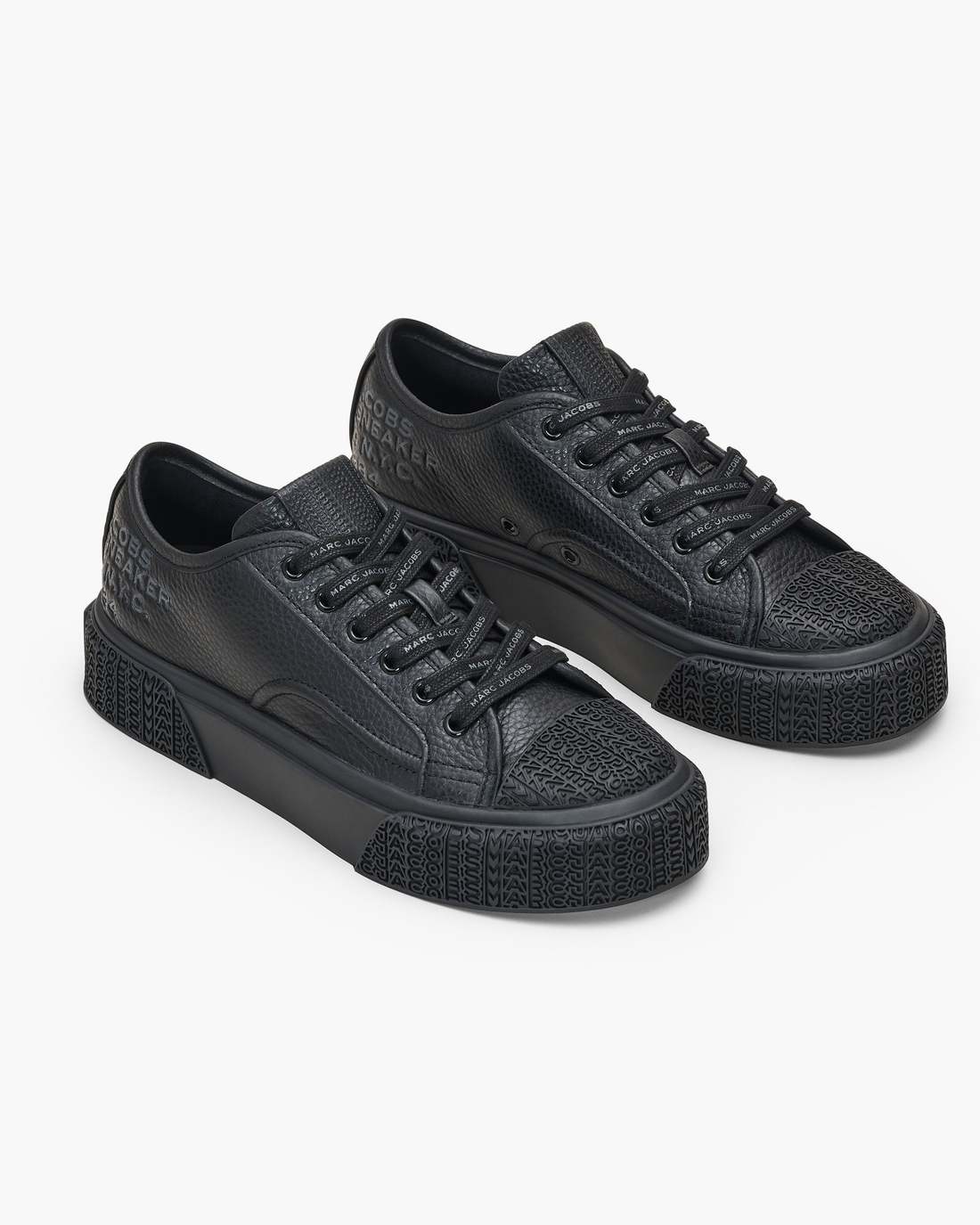 The Leather Sneaker Black