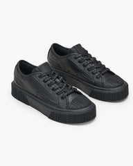 The Leather Sneaker Black