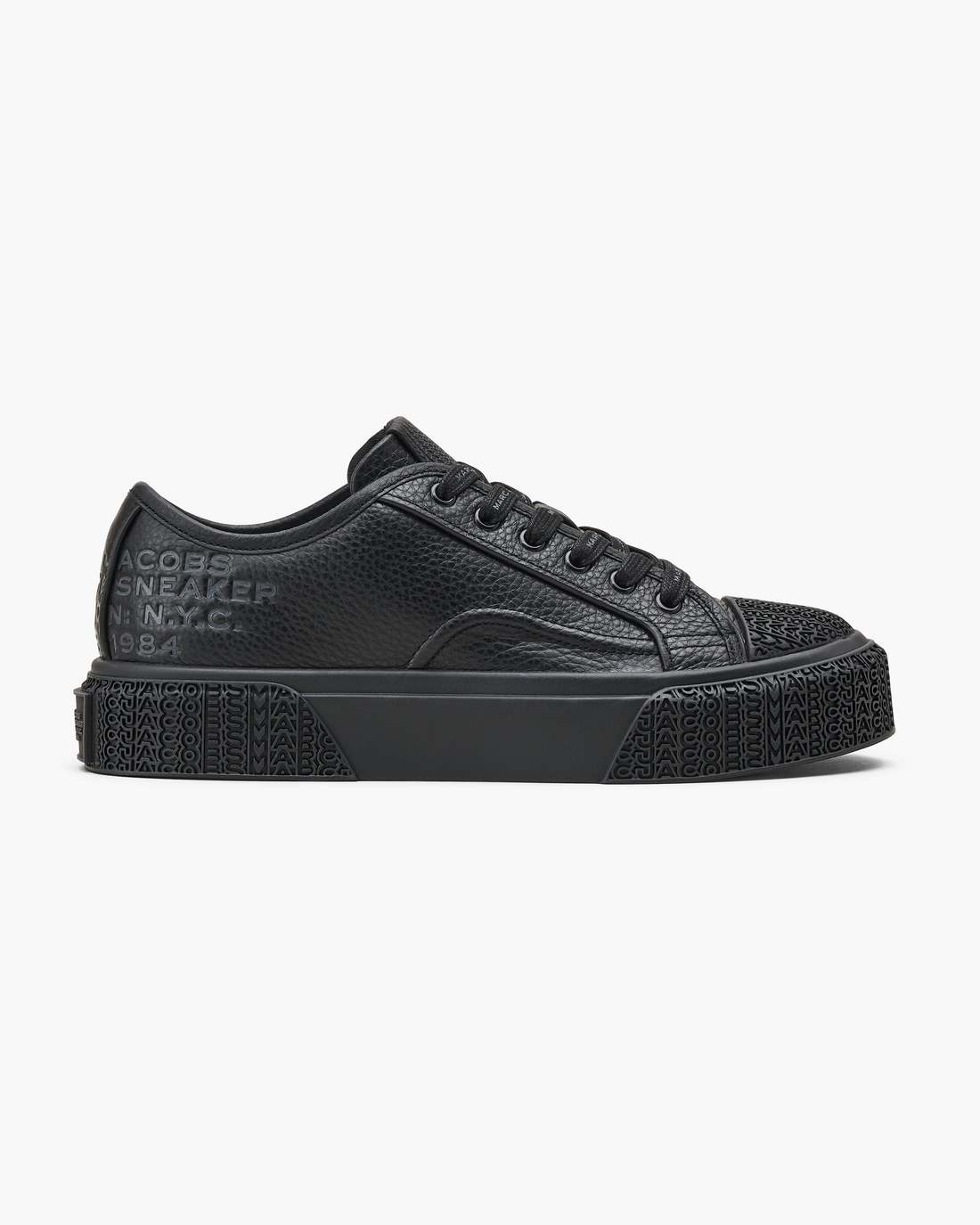 The Leather Sneaker Black