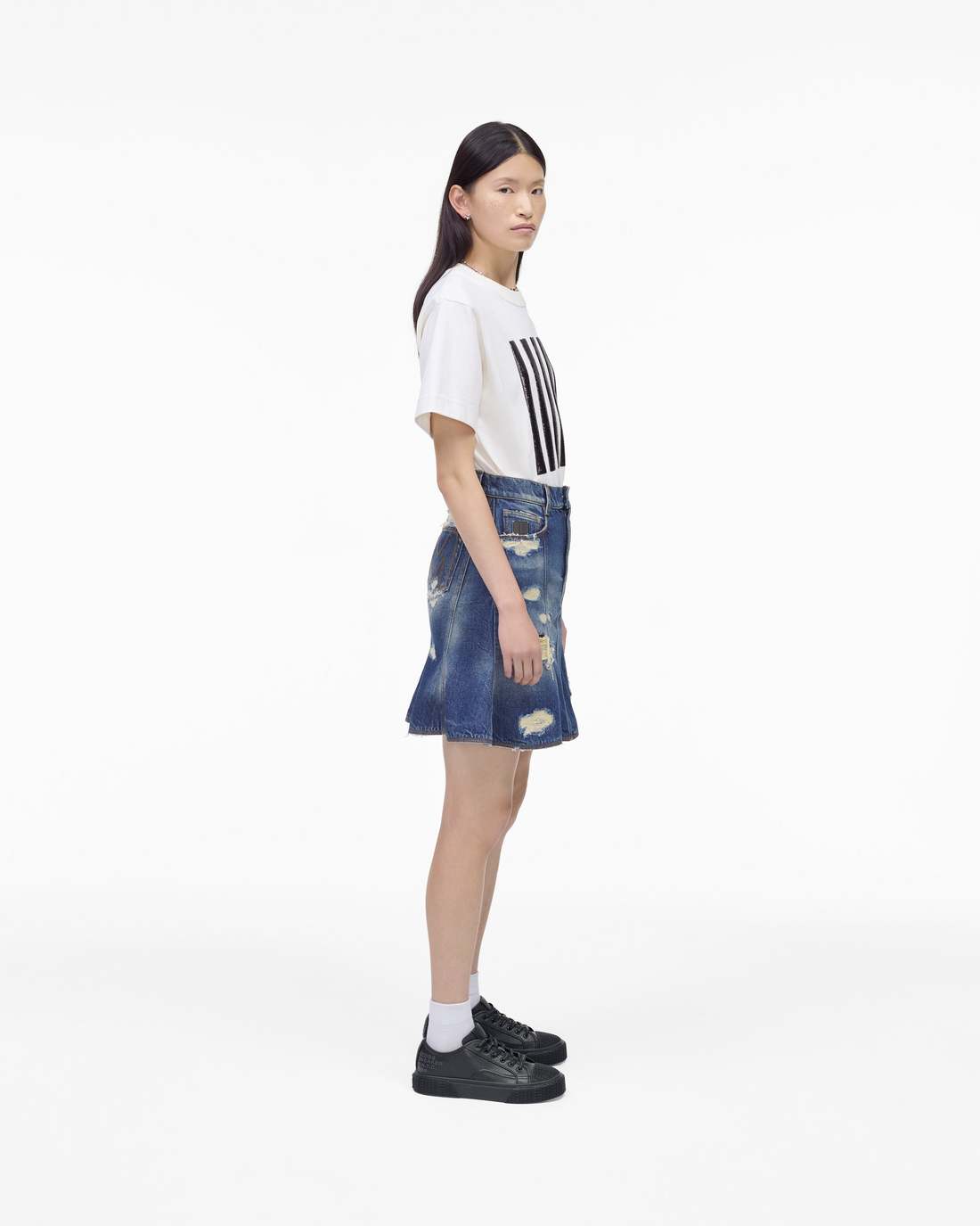 The Leather Sneaker Black