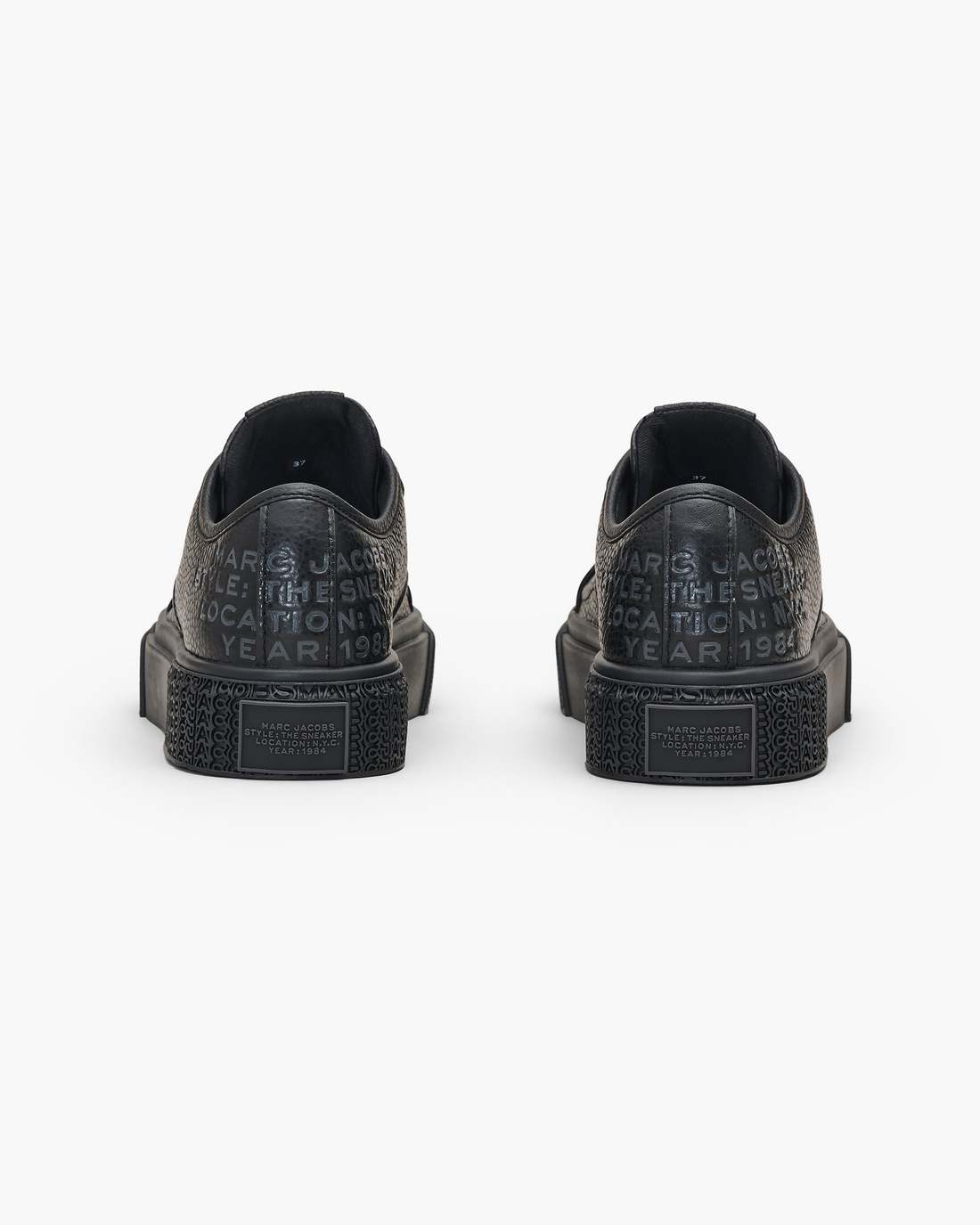 The Leather Sneaker Black