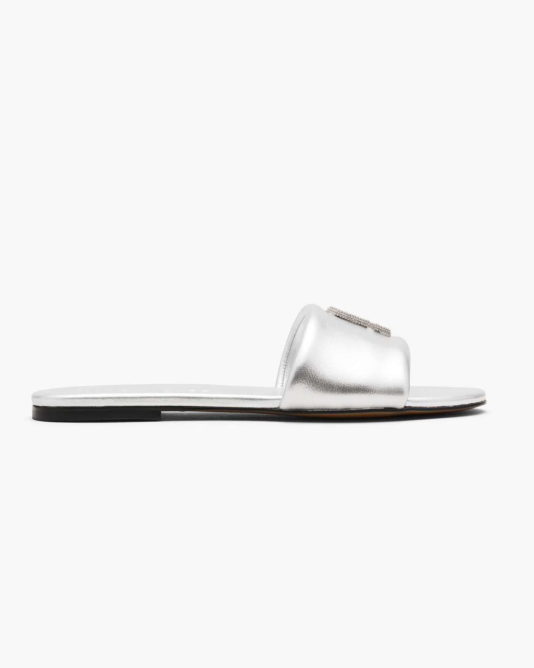 The Pave Snapshot Slide Silver