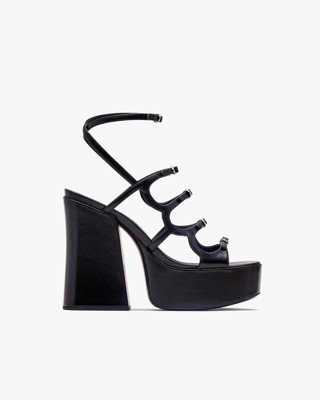 The Kiki Platform Sandal Black