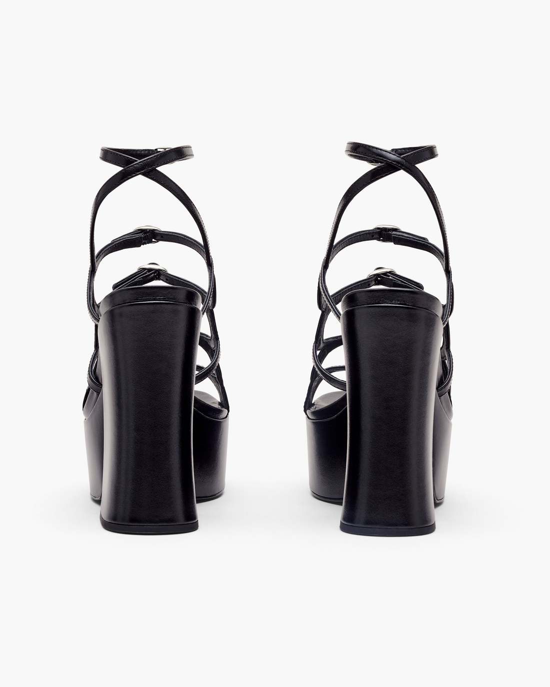 The Kiki Platform Sandal Black