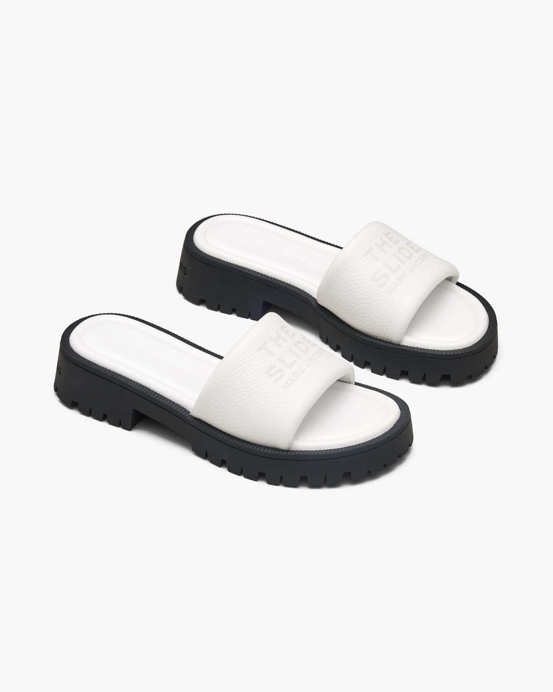 The Lug Sole Slide Bright White