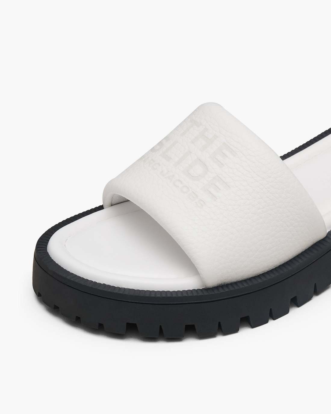 The Lug Sole Slide Bright White