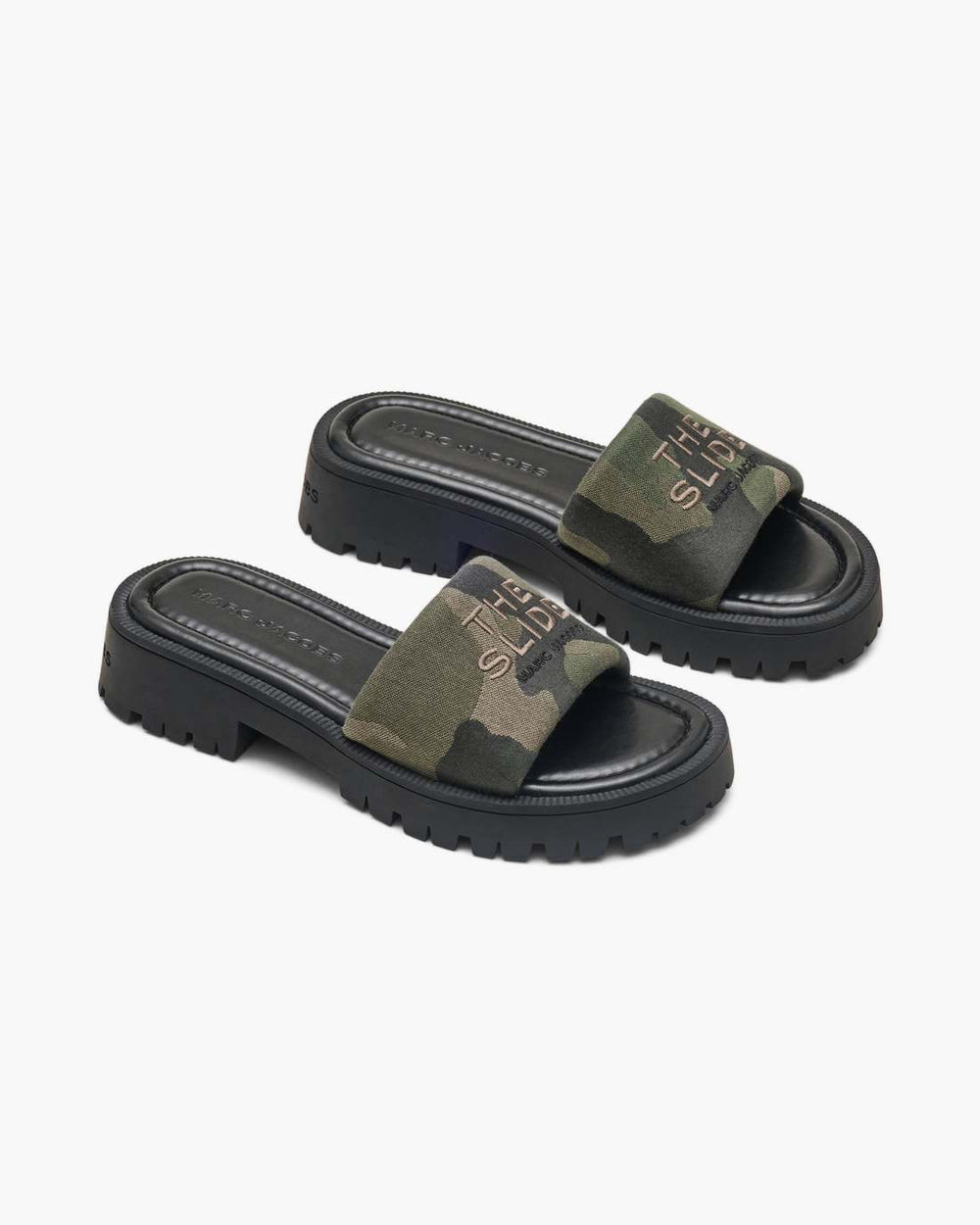 The Camo Jacquard Lug Sole Slide Camo Multi