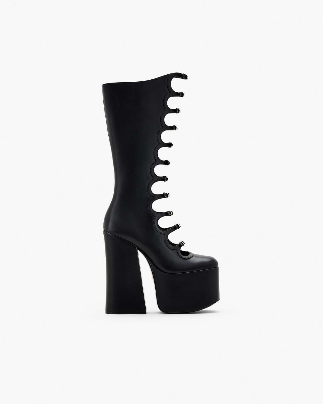 The Kiki Knee-High Boot Black