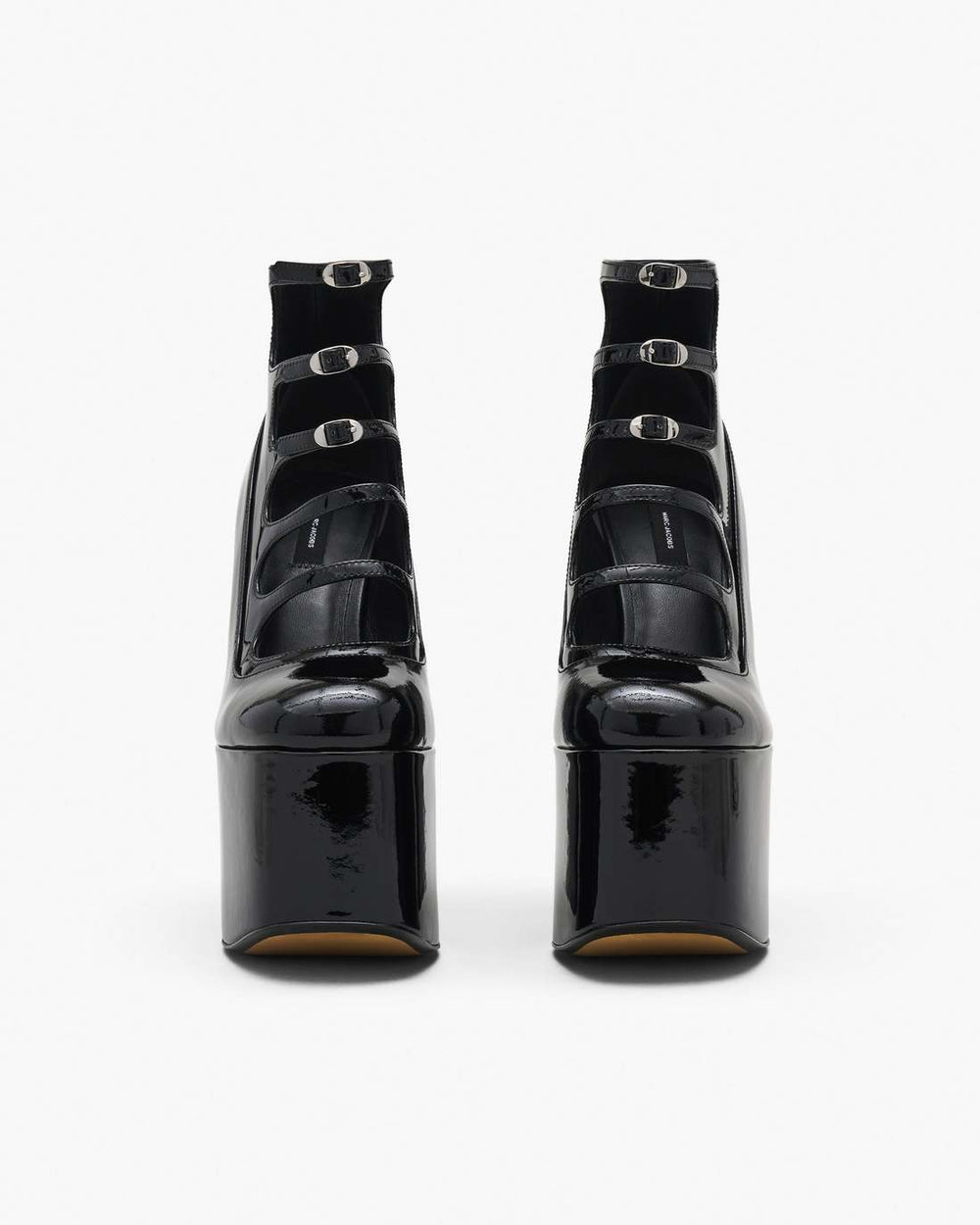 The Patent Leather Kiki Ankle Boot Black