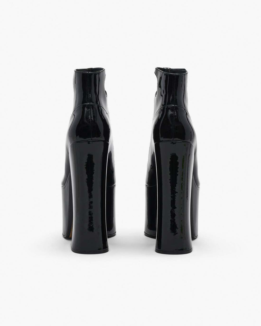 The Patent Leather Kiki Ankle Boot Black