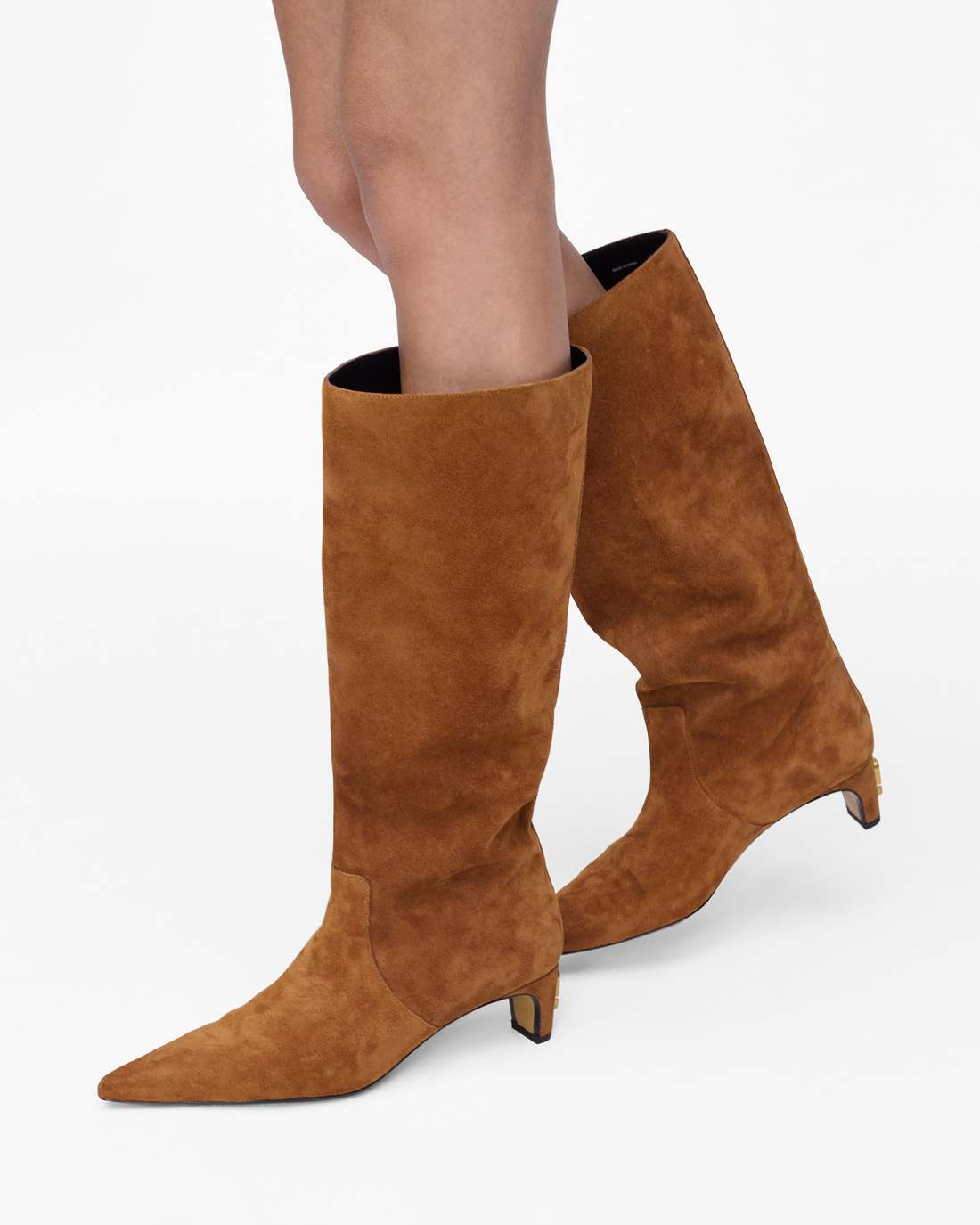 The Suede Mel Boot Copper