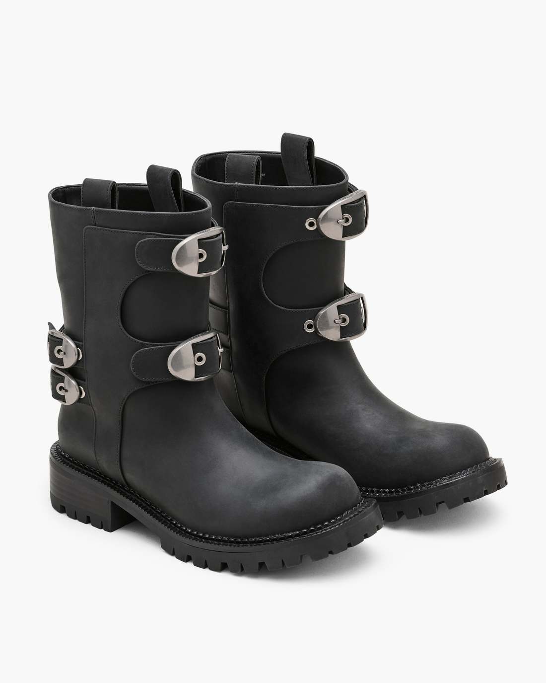 The Kiki Moto Boot Black