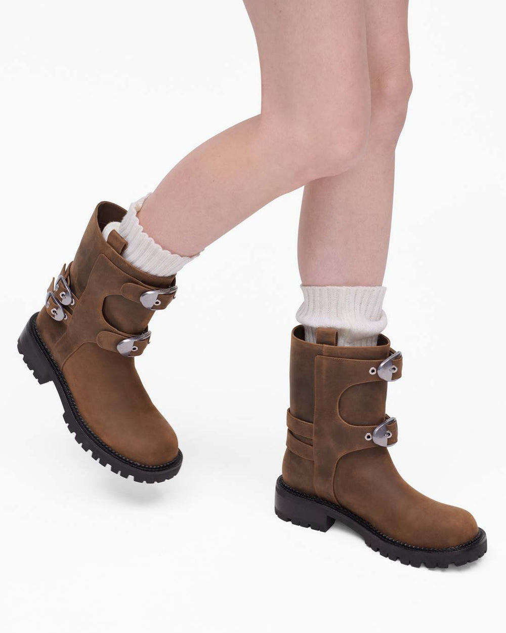 The Kiki Moto Boot Tobacco