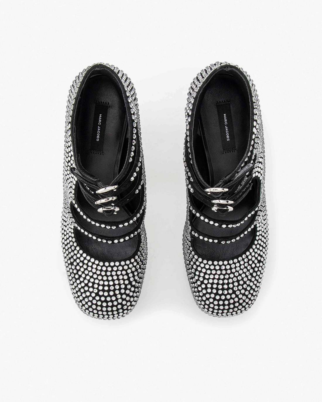 The Rhinestone Kiki Ankle Boot Black/Crystal
