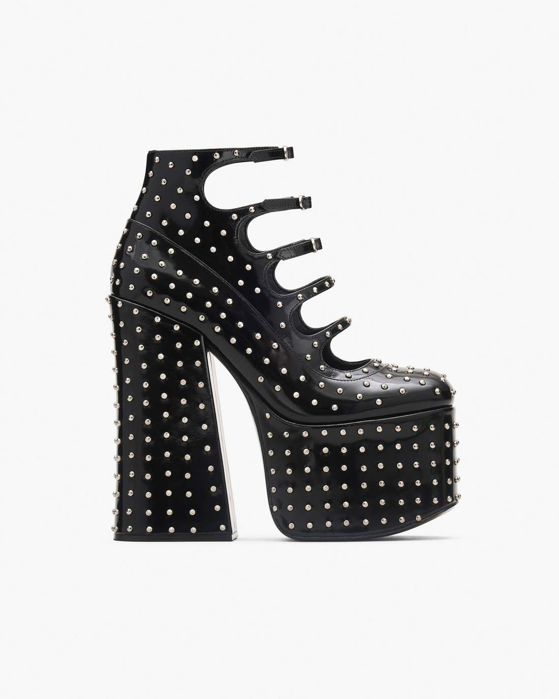 The Glam Studs Kiki Ankle Boot Black