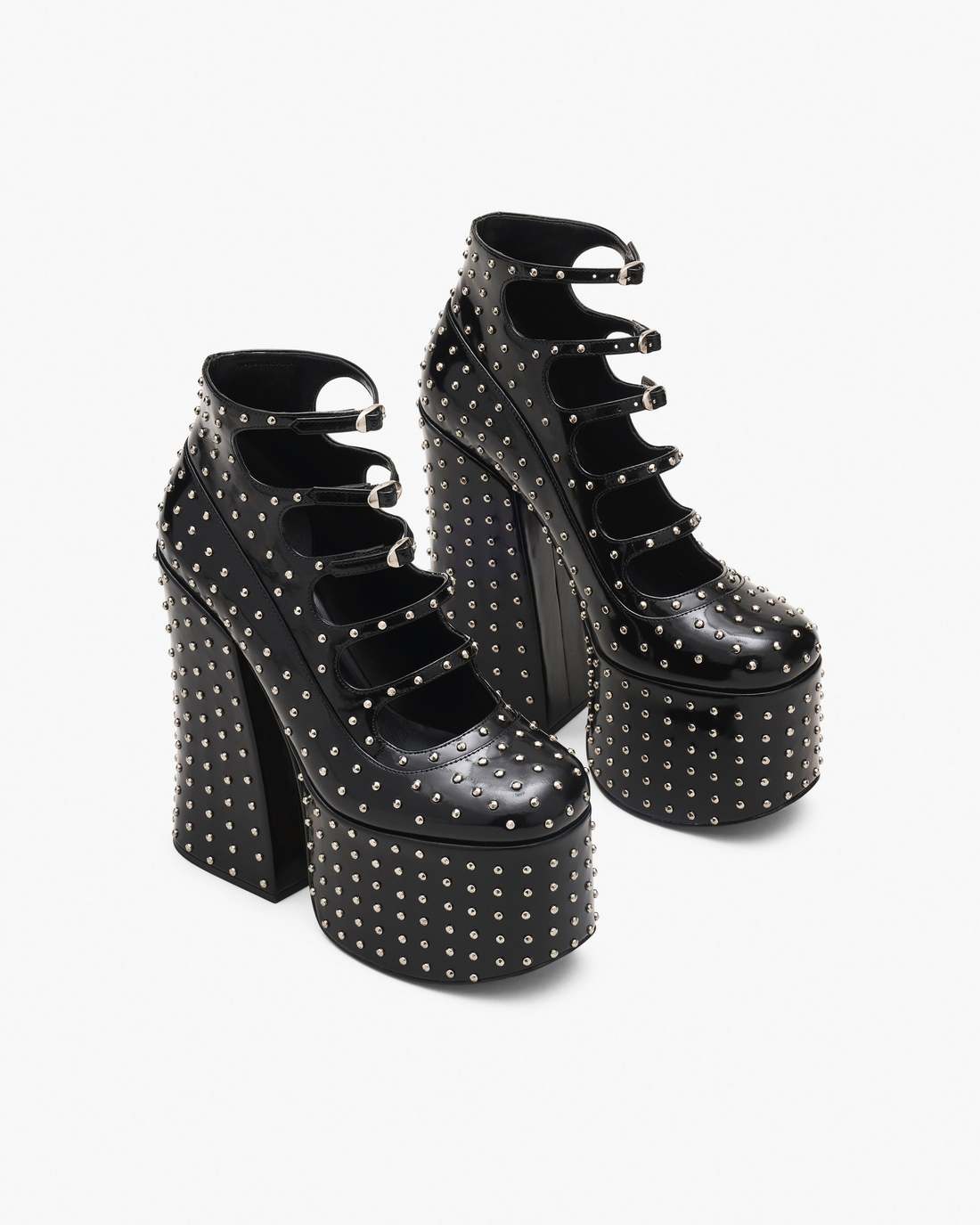 The Glam Studs Kiki Ankle Boot Black