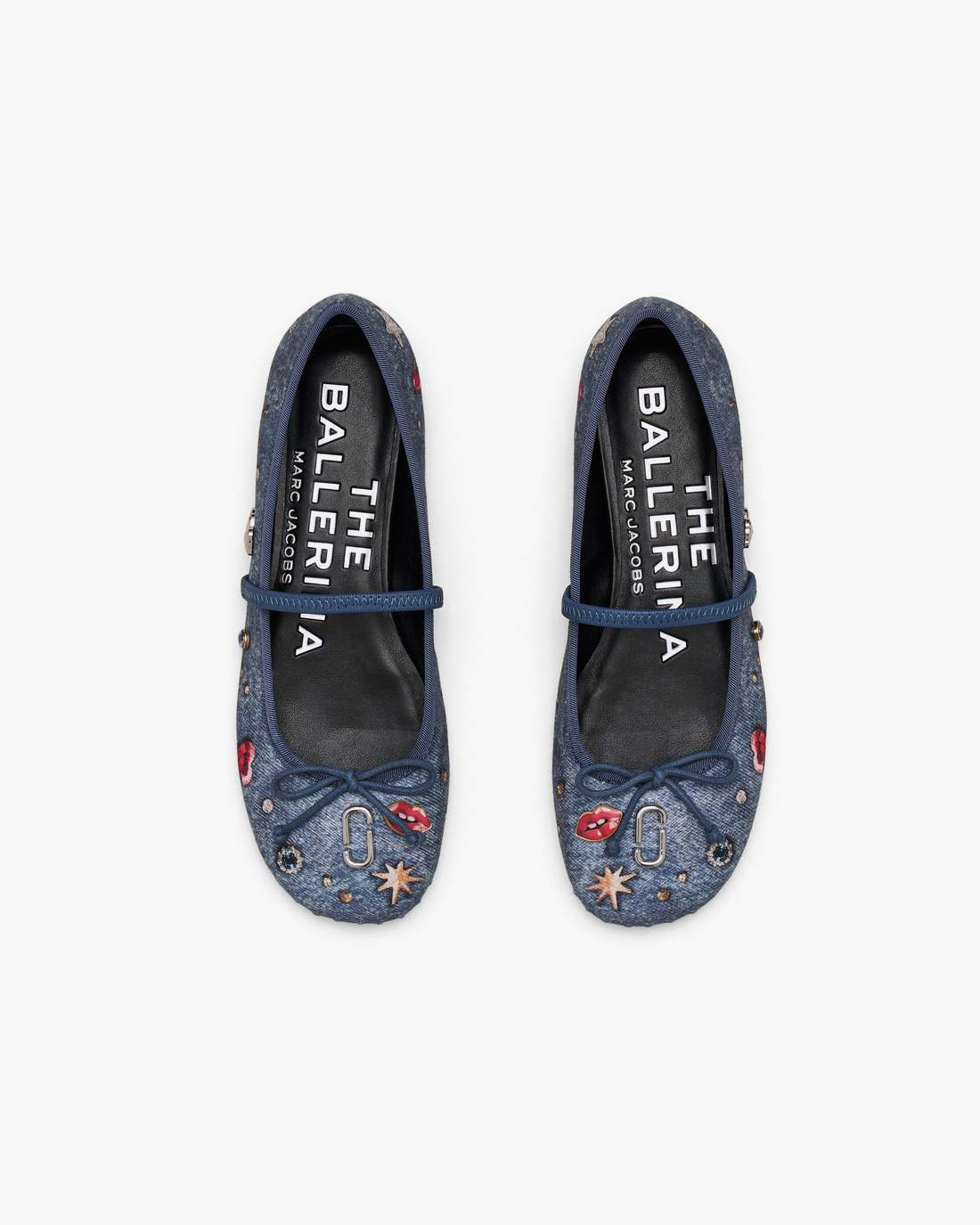 The Trinket Charm Sabrina Ballerina Medium Wash Multi