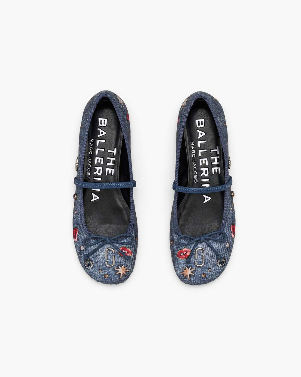 The Trinket Charm Sabrina Ballerina Medium Wash Multi