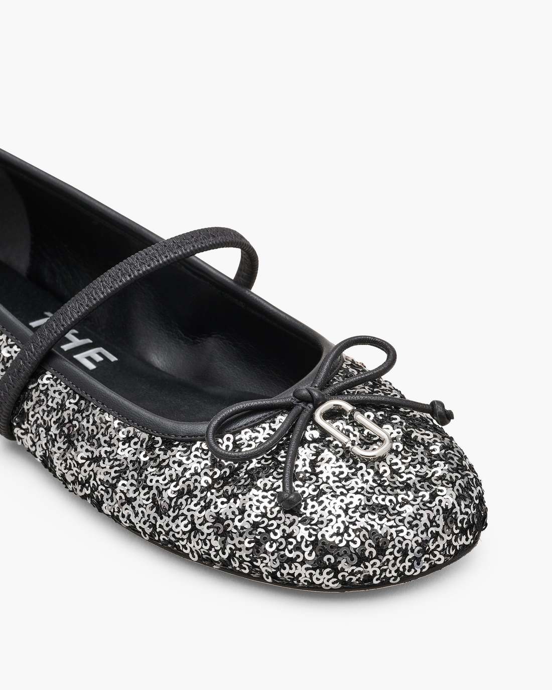 The Sequin Sabrina Ballerina Silver